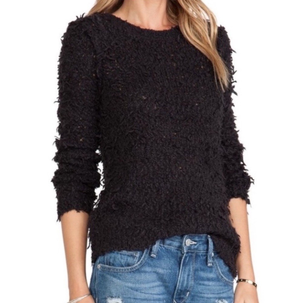 Free People September Song Shaggy Sweater XS VGUC